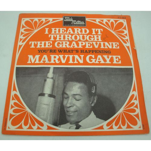 Marvin Gaye - I Heard It Through The Grapevine/You're What's Happening Sp 1968 Tamla Motown