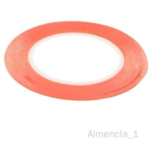 Almencla 5 Ruban Adhésif Double Face Rouge, 4 À 6 Paquets, Réparation D'écran De Téléphone Portable Et D'ordinateur, 1mm 5 Pièces