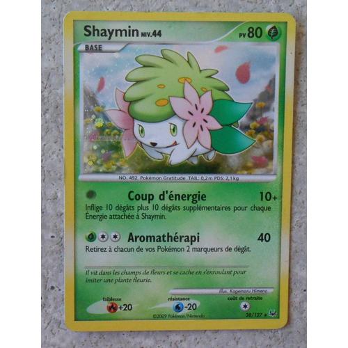 Shaymin 38/127 Holo Set Platine Fr