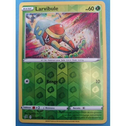 Pokemon Carte Française Larvibule Reverse 016/192 Clash Des Rebelles