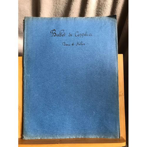 D. Alard Mazurka De Coppelia De Delibes Partition Violon Piano Éd. Heugel
