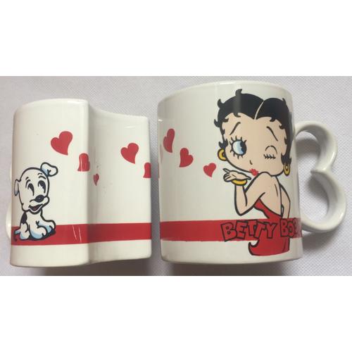 2 Tasses Betty Boop, Dessin Animé, Cartoon, Figurine