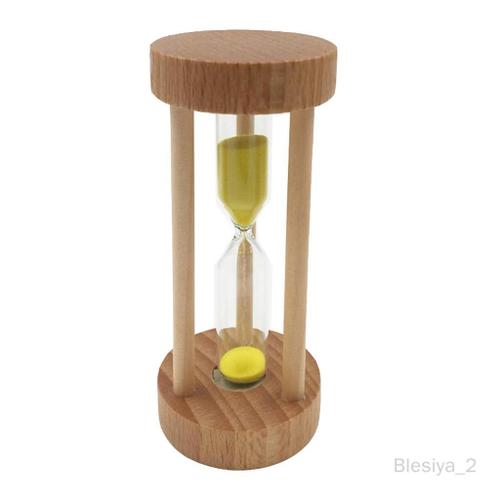 3 X Sablier En Bois Sablier Horloge De Sable Minuteries Horloge De Minutes pièces 3 pièces