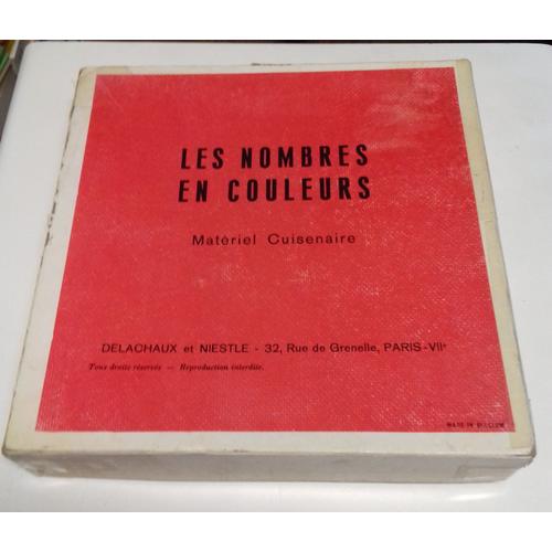 250 Réglettes Cuisenaire - Les nombres en couleur 