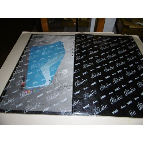 Protege Document 20 Poches 40 Vues A3 Noir Doret 00735011