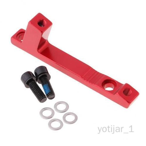 Yotijar 5 Adaptateur De Montage De Frein À Disque Avant Et Arrière De Vélo Vtt, 102mm, 4 À 6 Paquets, 160 À 180mm, Rouge 5 Pièces