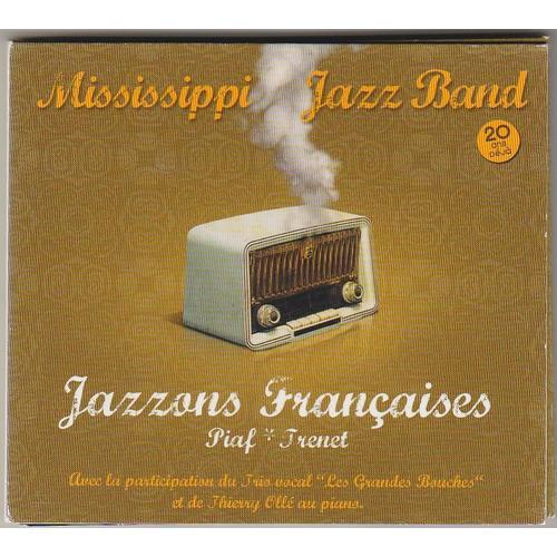 Mississipi Jazz Band : Jazzons Françaises (Piaf - Trenet) (Cd)