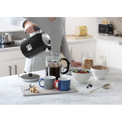 Bouilloire Électrique De 1l Sans Fil 2200w Noir