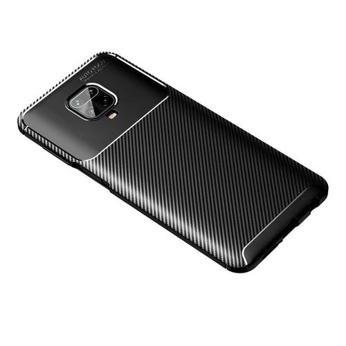 Coque Brossée Noire Xiaomi Redmi Note 9 Pro New Carbon Fiber Antichoc - Accessoires Pochette Case Nouveau Redmi Note 9 Pro