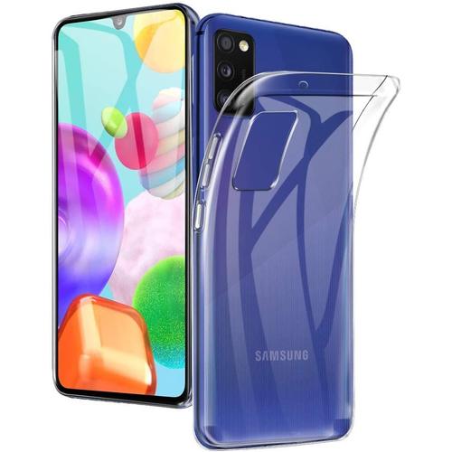 Coque Samsung Galaxy A41 Souple Transparente Flexible Bumper En Gel Tpu Silicone Antichoc