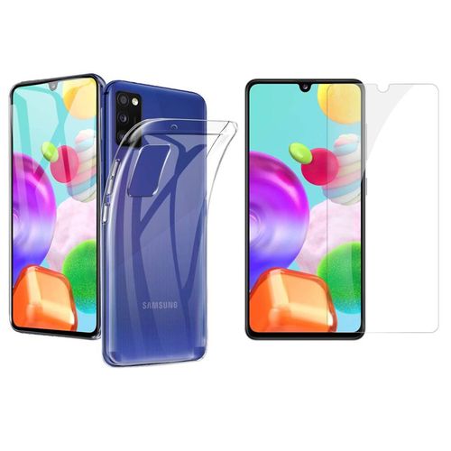 Protection Intégrale 360 Degres Pour Samsung Galaxy A41 : Coque Transparente Et Protection Écran