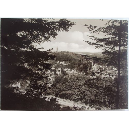 Carte Ancienne Du Luxembourg.. Clervaux . Vue Générale . (C 102)