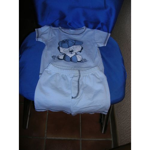 Ensemble Short Et T-Shirt 6 Mois