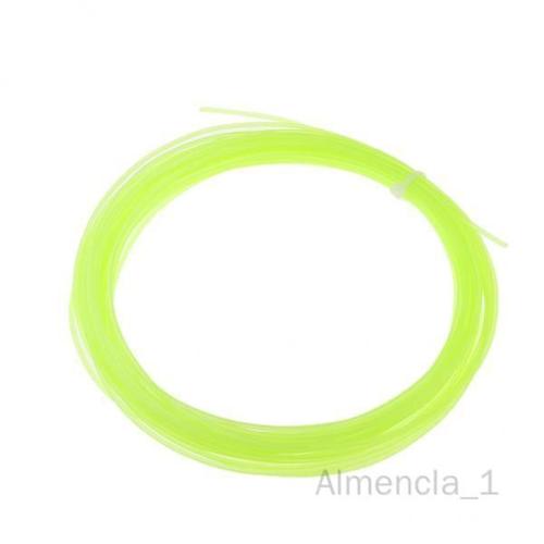 Almencla 4 Lot De 4 À 6 Cordes De Raquette De Tennis De 12m, Fil À Haute Élasticité, Vert Lime 4 Pièces