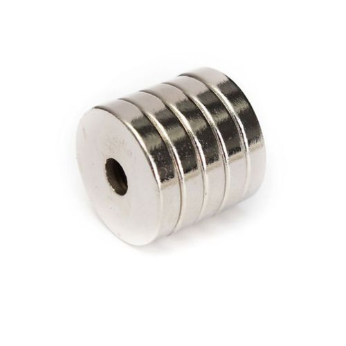 5PCS/LOT Aimants Anneaux Fraisés Terre Rare Néodyme 18mm x 5mm Avec Trou 4mm