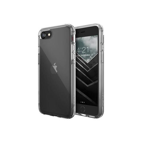 Ascendeo Xdoria - Coque De Protection Pour Téléphone Portable - Polycarbonate, Caoutchouc - Transparent - Pour Apple Iphone 7, 8, Se (2e Génération)