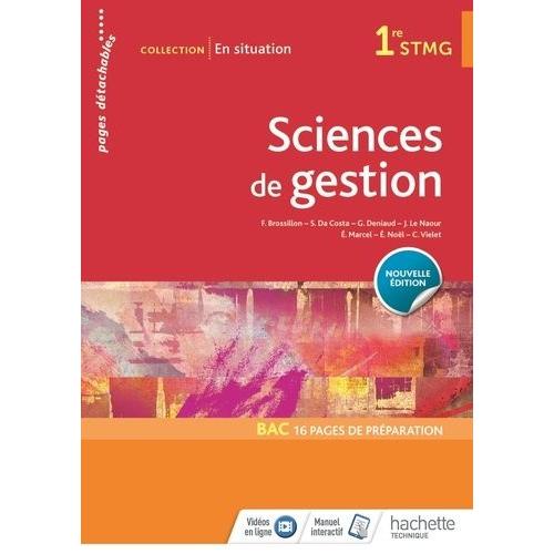 Sciences De Gestion 1re Stmg En Situation