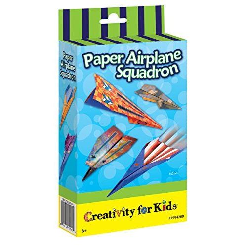 Creativity For Kids Paper Airplane Squadron - Create And Customize 20 Paper Planes