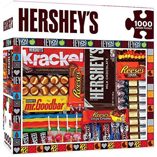 Masterpieces Hersheys Jigsaw Puzzle Matrix Chocolate Collage 1000 Pieces