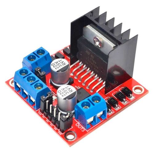 Xm Module Carte L298n Contrôleur De Moteur Pas À Pas Double Pont En H Pour Électronique Robotique Raspberry Pi Pic Avr Diy
