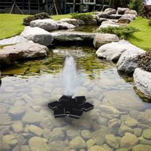 Xm Fontaine Solaire 5v Fontaine De Jardin Pompe À Eau Solaire Panne...