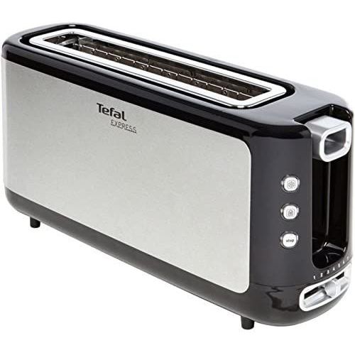 Grille Pain Avec 1 Fente 1000w Gris Noir