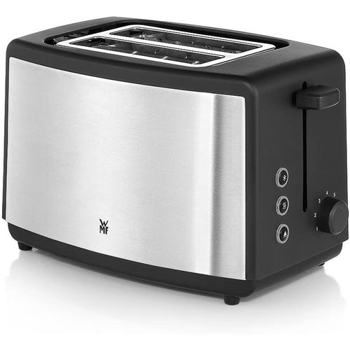 Grille Pain Avec 2 Fentes 800w Gris Noir