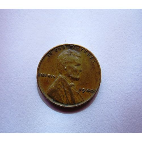 1 Cent Lincoln Wheat Penny Usa 1940 Usa_10