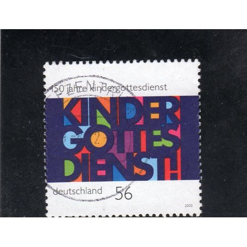 Timbre-Poste DAllemagne (République Fédérale)