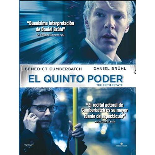 El Quinto Poder (Import Dvd) (2014) Benedict Cumberbatch; Daniel Brühl; Carice