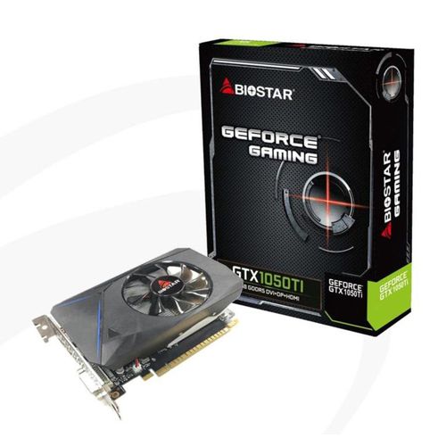 Carte graphique Biostar GTX1050TI-4GB - 1050Ti/4Go/DVI/HDMI/DP