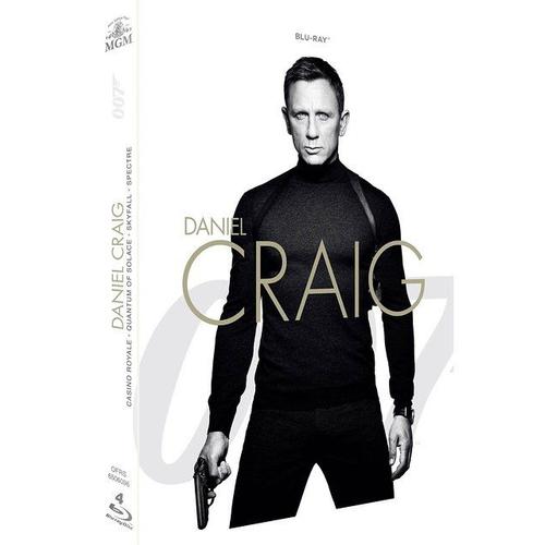 James Bond 007 - La Collection Daniel Craig : Casino Royale + Quantum Of Solace + Skyfall + Spectre - Pack - Blu-Ray