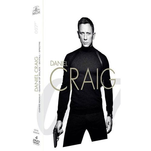 James Bond 007 - La Collection Daniel Craig : Casino Royale + Quantum Of Solace + Skyfall + Spectre - Pack