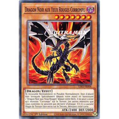 Yu-Gi-Oh! - Lds1-Fr006 - Dragon Noir Aux Yeux Rouges Corrompu - Commune