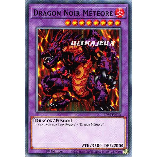 Yu-Gi-Oh! - Lds1-Fr013 - Dragon Noir Météore - Commune