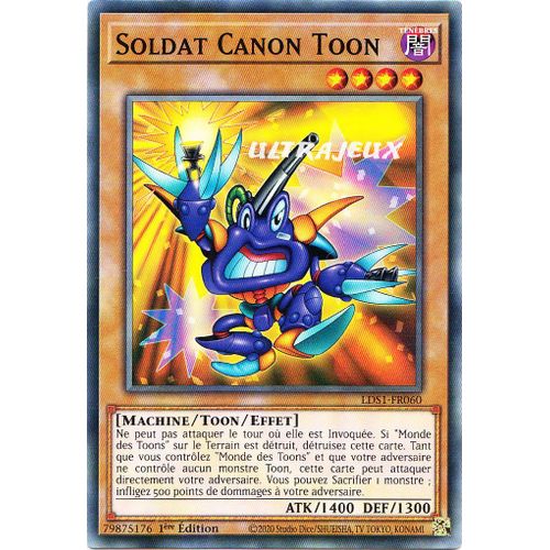 Yu-Gi-Oh! - Lds1-Fr060 - Soldat Canon Toon - Commune