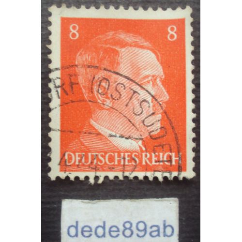 Allemagne.. 8 Deutsches Reich Adolf Hitler (1885-1945) Oblitéré