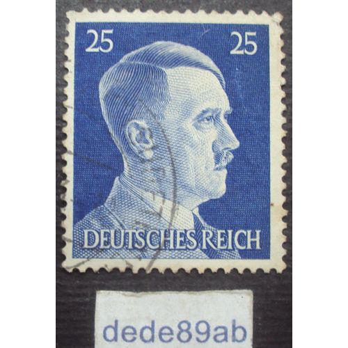 Allemagne.. 25 Deutsches Reich Adolf Hitler (1885-1945) Oblitéré