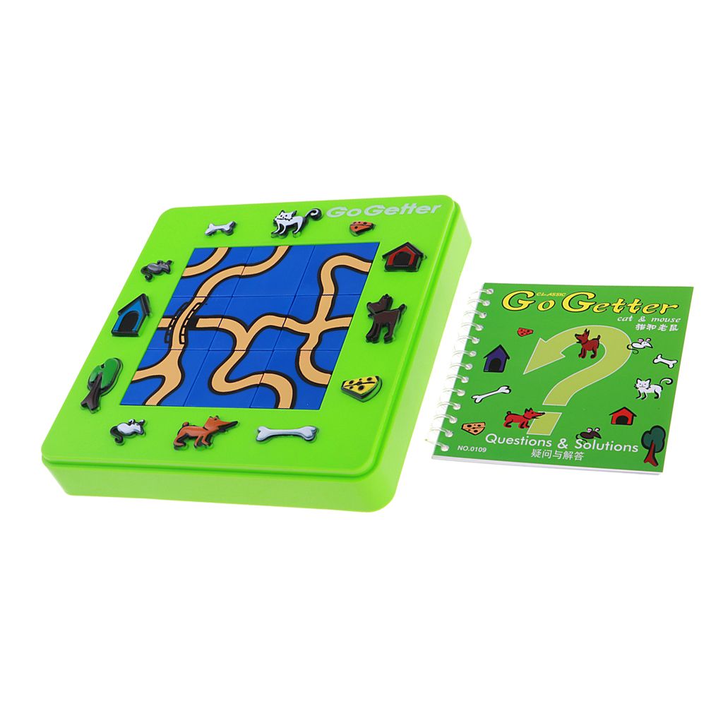 Jeu Puzzle Labyrinthe Chat Et Souris Jouet D Educatif Enfants Rakuten