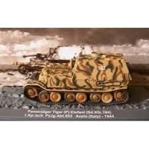 Panzer N°1 Les Blindés Allemands Tanks : Panzerjäger Tiger (P) Elefant - Altaya 2008 - 1/72