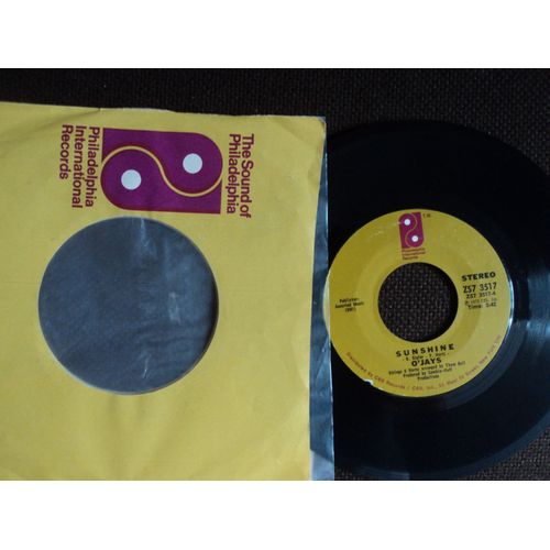 Back Stabbers / Sunshine - The O'jays (Usa)