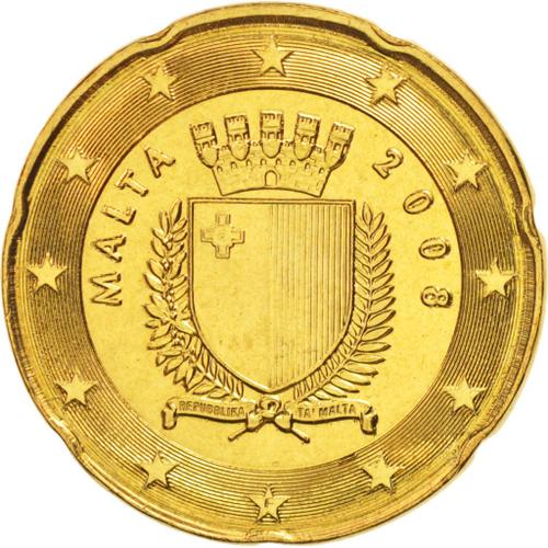 Pièce 10 Centimes D'euro Malte