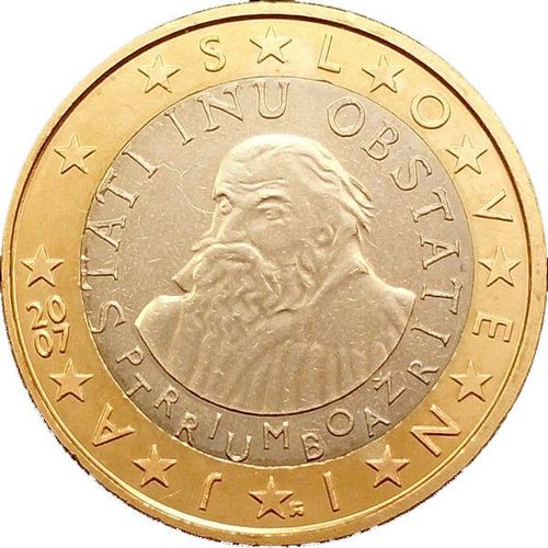 Pièce 1 Euro Slovénie