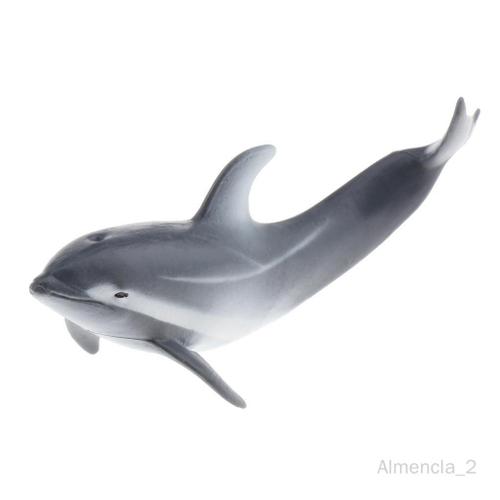 Almencla Figurines D'animaux De L'océan, 3 Simulations, Jouets Éducatifs, Dauphin 3 Pièces