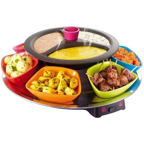 Tefal RI500012 Mix'Party - Saucier - 300 Watt - noir cerise