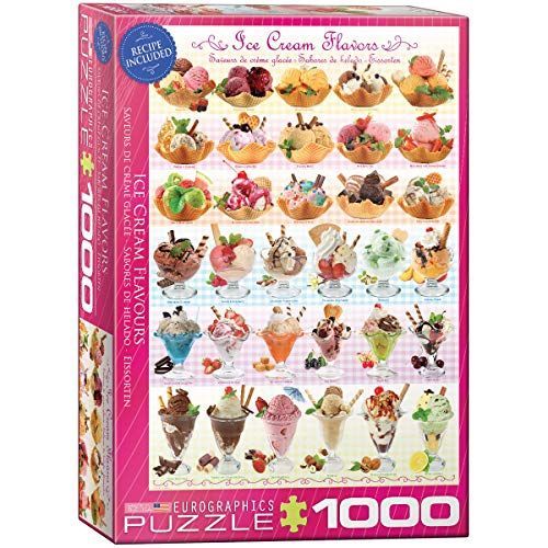 Eurographics Ice Cream Flavours Puzzle (1000-Piece)