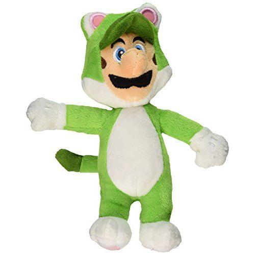 World Of Nintendo Mario Bros U Cat Luigi Plush