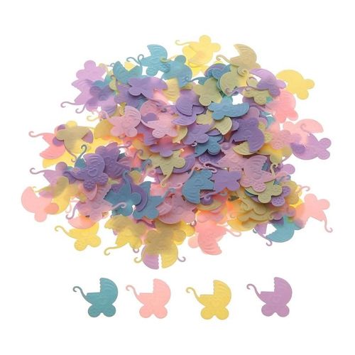 Xm Décoration De Table De Mariage 500 Pièces/Ensemble Confettis De Type Voiture De Bébé En Pvc Fournitures De Fête
