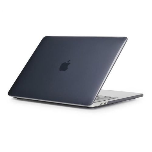 XM Pour Coque MacBook Pro 15 Touch Bar Housse Modèle A1990/A1707? Anti Choc Rigide Étui de Protection -Noir