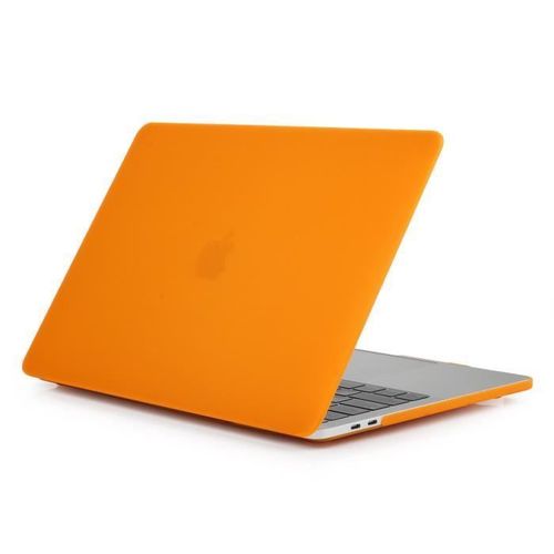 XM Pour Neuf MacBook Pro 16 Pouces Coque Modèle A2141 (2020 - 2019 Libération ) Étui Housse Mat Rigide Coque de Protection -orange